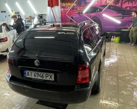 Черный Шкода Октавия, объемом двигателя 2 л и пробегом 275 тыс. км за 4800 $, фото 4 на Automoto.ua