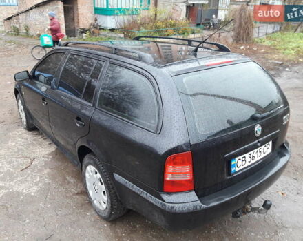 Черный Шкода Октавия, объемом двигателя 1.6 л и пробегом 204 тыс. км за 5200 $, фото 13 на Automoto.ua