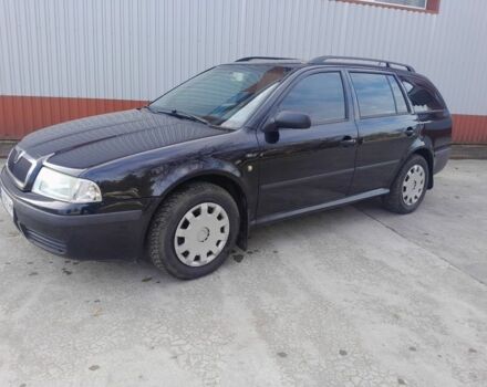 Чорний Шкода Октавія, об'ємом двигуна 2 л та пробігом 317 тис. км за 4200 $, фото 1 на Automoto.ua