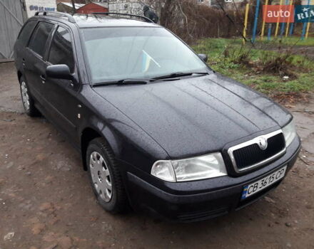 Черный Шкода Октавия, объемом двигателя 1.6 л и пробегом 204 тыс. км за 5200 $, фото 8 на Automoto.ua