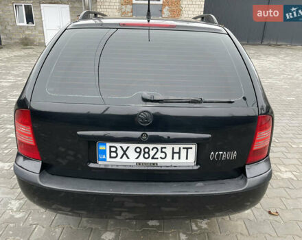 Черный Шкода Октавия, объемом двигателя 1.6 л и пробегом 348 тыс. км за 4200 $, фото 12 на Automoto.ua
