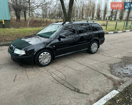 Черный Шкода Октавия, объемом двигателя 1.6 л и пробегом 263 тыс. км за 4500 $, фото 9 на Automoto.ua