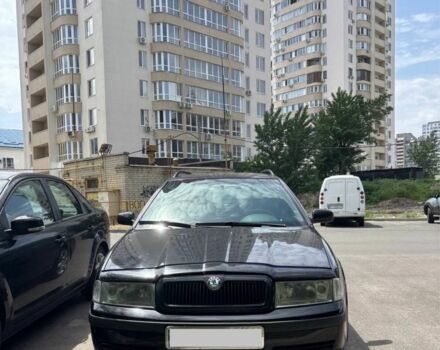 Черный Шкода Октавия, объемом двигателя 1.8 л и пробегом 348 тыс. км за 5500 $, фото 1 на Automoto.ua