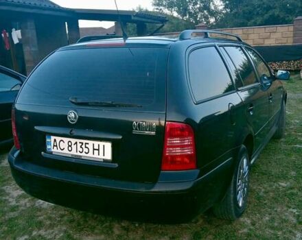 Черный Шкода Октавия, объемом двигателя 1.6 л и пробегом 220 тыс. км за 4600 $, фото 4 на Automoto.ua