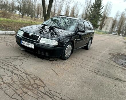 Черный Шкода Октавия, объемом двигателя 1.6 л и пробегом 279 тыс. км за 4500 $, фото 12 на Automoto.ua