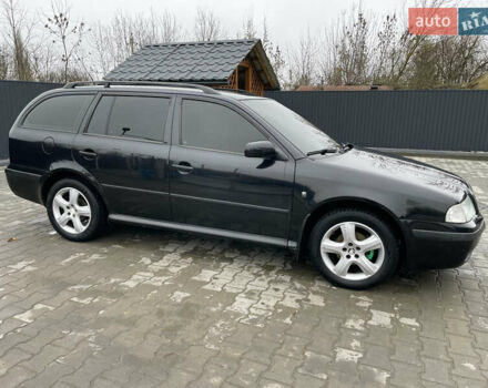 Черный Шкода Октавия, объемом двигателя 1.6 л и пробегом 348 тыс. км за 4200 $, фото 7 на Automoto.ua