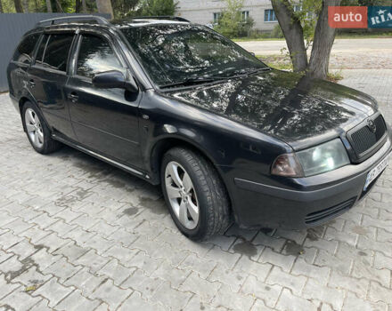 Черный Шкода Октавия, объемом двигателя 1.9 л и пробегом 380 тыс. км за 6300 $, фото 4 на Automoto.ua