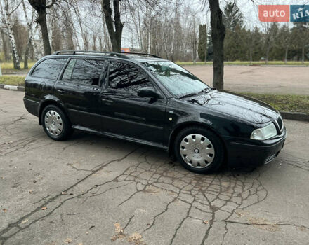 Черный Шкода Октавия, объемом двигателя 1.6 л и пробегом 263 тыс. км за 4500 $, фото 13 на Automoto.ua