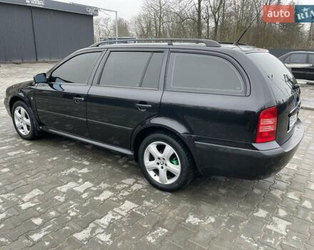 Черный Шкода Октавия, объемом двигателя 1.6 л и пробегом 348 тыс. км за 4200 $, фото 13 на Automoto.ua
