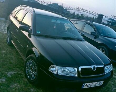 Черный Шкода Октавия, объемом двигателя 1.6 л и пробегом 220 тыс. км за 4600 $, фото 13 на Automoto.ua