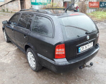 Черный Шкода Октавия, объемом двигателя 1.6 л и пробегом 204 тыс. км за 5200 $, фото 12 на Automoto.ua