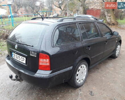 Черный Шкода Октавия, объемом двигателя 1.6 л и пробегом 204 тыс. км за 5200 $, фото 10 на Automoto.ua
