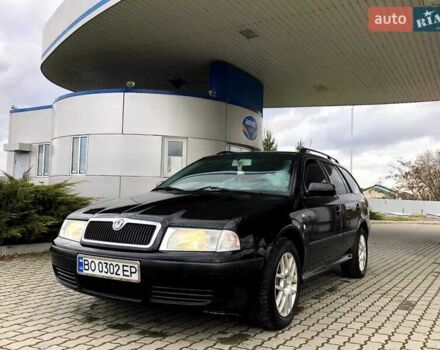Черный Шкода Октавия, объемом двигателя 1.6 л и пробегом 234 тыс. км за 4500 $, фото 3 на Automoto.ua