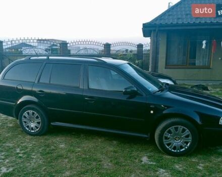 Черный Шкода Октавия, объемом двигателя 1.6 л и пробегом 220 тыс. км за 4600 $, фото 15 на Automoto.ua