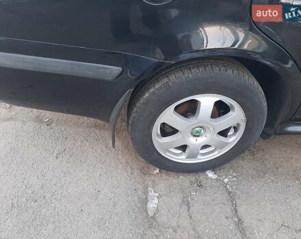 Черный Шкода Октавия, объемом двигателя 1.78 л и пробегом 223 тыс. км за 5500 $, фото 95 на Automoto.ua