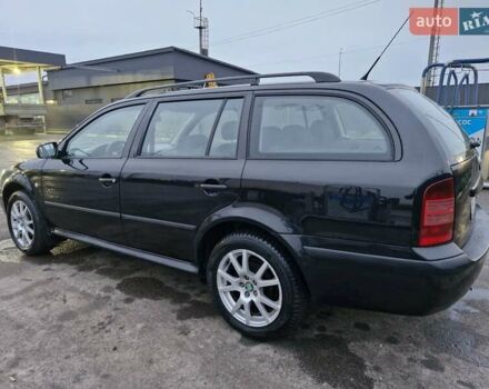 Чорний Шкода Октавія, об'ємом двигуна 1.6 л та пробігом 275 тис. км за 4650 $, фото 7 на Automoto.ua