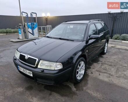 Чорний Шкода Октавія, об'ємом двигуна 1.6 л та пробігом 275 тис. км за 4650 $, фото 1 на Automoto.ua