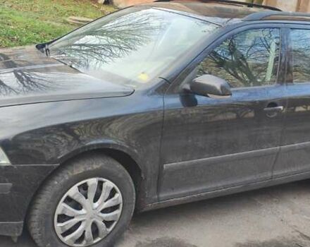 Черный Шкода Октавия, объемом двигателя 1.6 л и пробегом 235 тыс. км за 5400 $, фото 1 на Automoto.ua