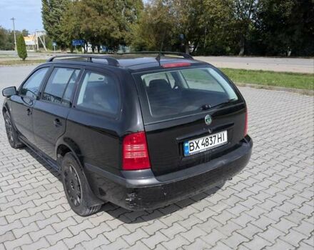 Черный Шкода Октавия, объемом двигателя 1.6 л и пробегом 257 тыс. км за 4100 $, фото 7 на Automoto.ua