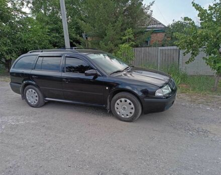 Черный Шкода Октавия, объемом двигателя 1.6 л и пробегом 172 тыс. км за 6200 $, фото 6 на Automoto.ua
