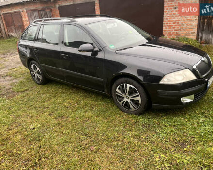 Черный Шкода Октавия, объемом двигателя 1.6 л и пробегом 194 тыс. км за 5500 $, фото 6 на Automoto.ua