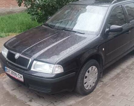 Чорний Шкода Октавія, об'ємом двигуна 1.6 л та пробігом 305 тис. км за 4800 $, фото 7 на Automoto.ua