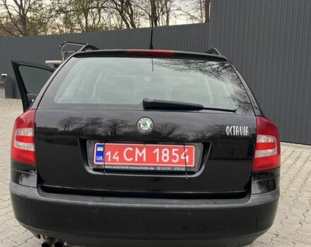 Черный Шкода Октавия, объемом двигателя 2 л и пробегом 184 тыс. км за 6250 $, фото 13 на Automoto.ua