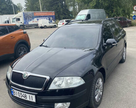 Черный Шкода Октавия, объемом двигателя 1.6 л и пробегом 211 тыс. км за 6999 $, фото 1 на Automoto.ua