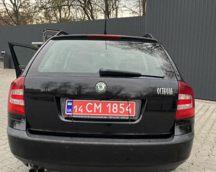 Черный Шкода Октавия, объемом двигателя 2 л и пробегом 181 тыс. км за 6250 $, фото 12 на Automoto.ua