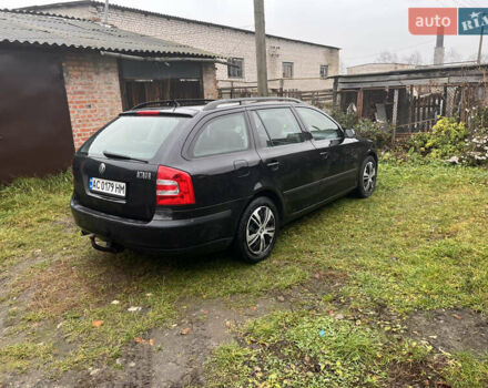 Черный Шкода Октавия, объемом двигателя 1.6 л и пробегом 194 тыс. км за 5500 $, фото 5 на Automoto.ua