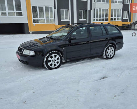 Черный Шкода Октавия, объемом двигателя 1.6 л и пробегом 217 тыс. км за 5800 $, фото 7 на Automoto.ua