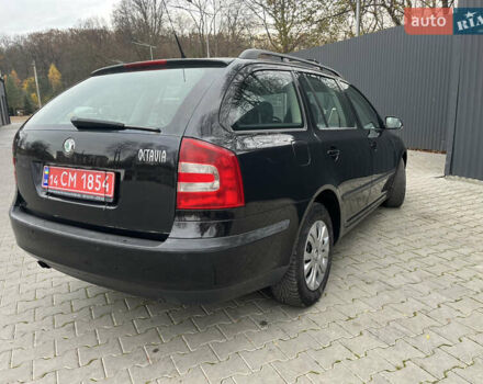 Черный Шкода Октавия, объемом двигателя 2 л и пробегом 181 тыс. км за 6250 $, фото 4 на Automoto.ua