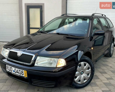 Черный Шкода Октавия, объемом двигателя 1.6 л и пробегом 169 тыс. км за 5850 $, фото 4 на Automoto.ua