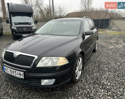 Черный Шкода Октавия, объемом двигателя 1.98 л и пробегом 259 тыс. км за 4999 $, фото 1 на Automoto.ua