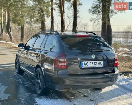 Черный Шкода Октавия, объемом двигателя 1.9 л и пробегом 187 тыс. км за 4300 $, фото 5 на Automoto.ua