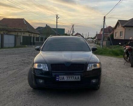 Черный Шкода Октавия, объемом двигателя 2 л и пробегом 270 тыс. км за 5800 $, фото 1 на Automoto.ua