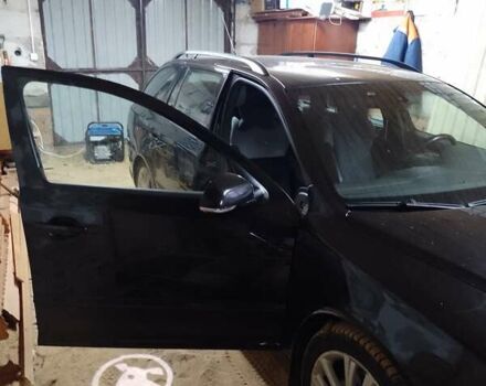 Черный Шкода Октавия, объемом двигателя 2 л и пробегом 208 тыс. км за 7200 $, фото 1 на Automoto.ua