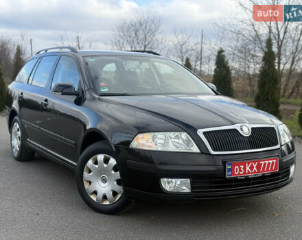 Черный Шкода Октавия, объемом двигателя 1.6 л и пробегом 193 тыс. км за 6200 $, фото 1 на Automoto.ua