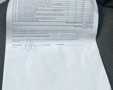 Черный Шкода Октавия, объемом двигателя 2 л и пробегом 326 тыс. км за 7250 $, фото 20 на Automoto.ua