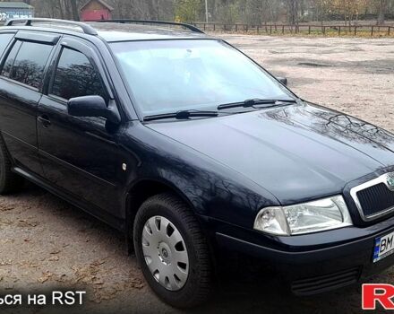 Черный Шкода Октавия, объемом двигателя 1.6 л и пробегом 229 тыс. км за 6300 $, фото 2 на Automoto.ua