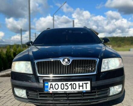 Черный Шкода Октавия, объемом двигателя 2 л и пробегом 339 тыс. км за 4800 $, фото 2 на Automoto.ua