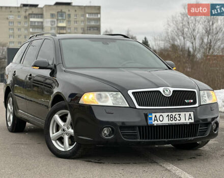 Чорний Шкода Октавія, об'ємом двигуна 2 л та пробігом 279 тис. км за 5999 $, фото 4 на Automoto.ua