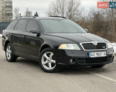 Чорний Шкода Октавія, об'ємом двигуна 2 л та пробігом 279 тис. км за 5999 $, фото 1 на Automoto.ua