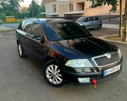 Черный Шкода Октавия, объемом двигателя 2 л и пробегом 248 тыс. км за 8000 $, фото 3 на Automoto.ua