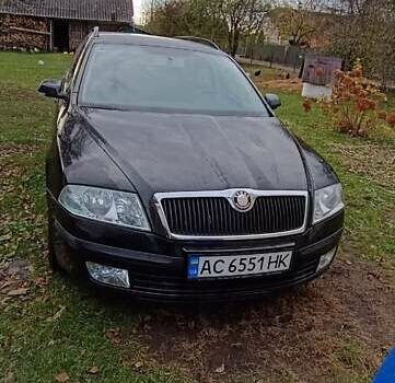 Шкода Октавия 2006 в Ратно на Automoto.ua Черный Шкода Октавия, объемом двигателя 1.6 л и пробегом 292 тыс. км за 6400 $, фото 9 на Automoto.ua