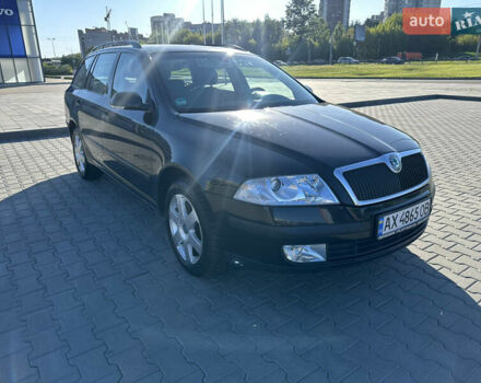 Черный Шкода Октавия, объемом двигателя 1.6 л и пробегом 271 тыс. км за 6450 $, фото 2 на Automoto.ua