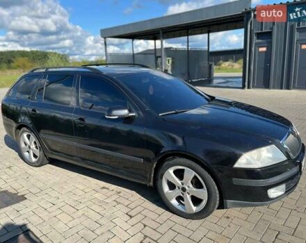 Черный Шкода Октавия, объемом двигателя 2 л и пробегом 339 тыс. км за 4800 $, фото 1 на Automoto.ua