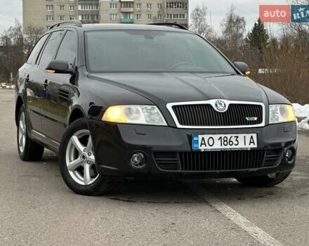 Чорний Шкода Октавія, об'ємом двигуна 2 л та пробігом 279 тис. км за 5999 $, фото 2 на Automoto.ua