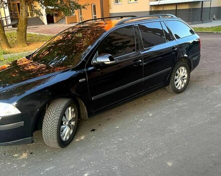 Черный Шкода Октавия, объемом двигателя 2 л и пробегом 248 тыс. км за 8000 $, фото 1 на Automoto.ua