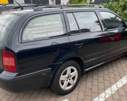 Черный Шкода Октавия, объемом двигателя 1.9 л и пробегом 395 тыс. км за 4200 $, фото 2 на Automoto.ua